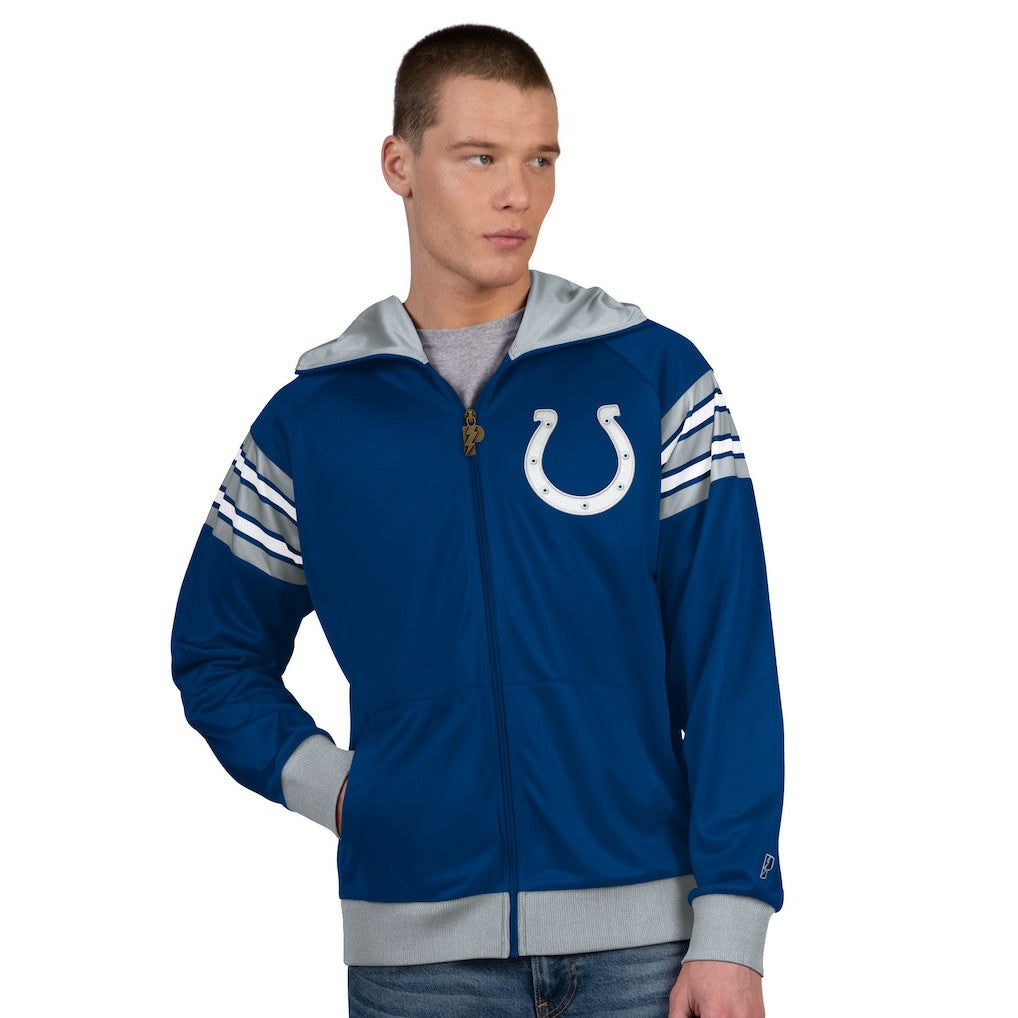 Indianapolis Colts  Pro Player Helmet Full-Zip Hooded Track Jacket