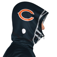 Chicago Bears  Pro Player Helmet Full-Zip Hooded Track Jacket