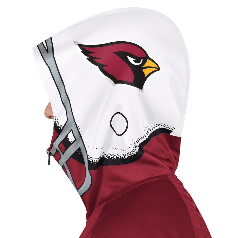 Arizona Cardinals  Pro Player Helmet Full-Zip Hooded Track Jacket
