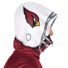 Arizona Cardinals  Pro Player Helmet Full-Zip Hooded Track Jacket