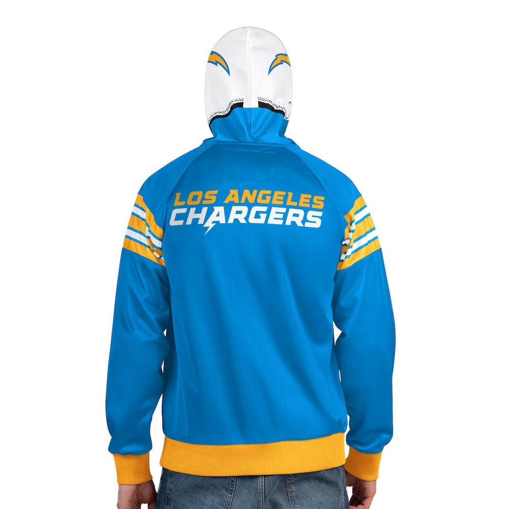 Los Angeles Chargers  Pro Player Helmet Full-Zip Hooded Track Jacket