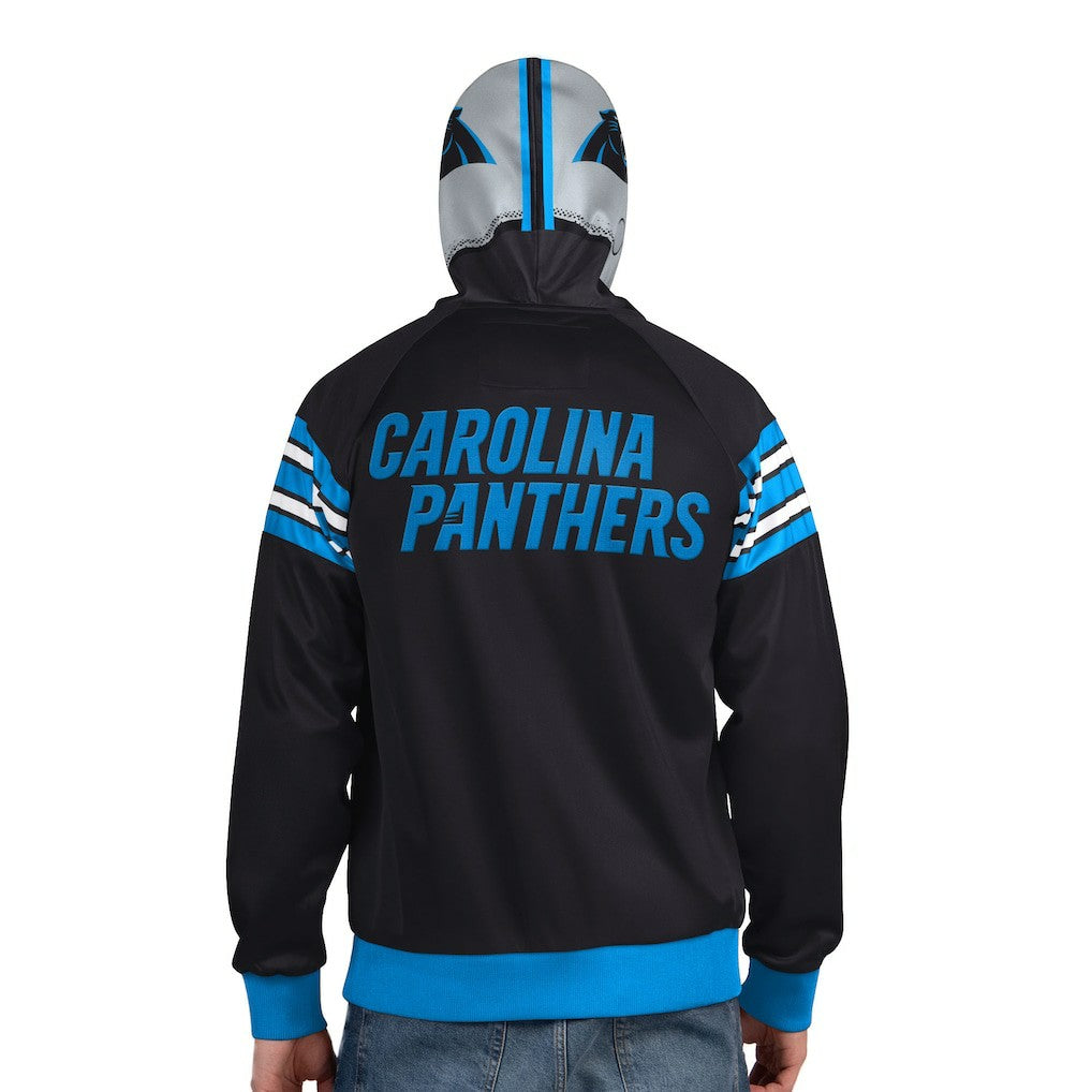 Carolina Panthers  Pro Player Helmet Full-Zip Hooded Track Jacket