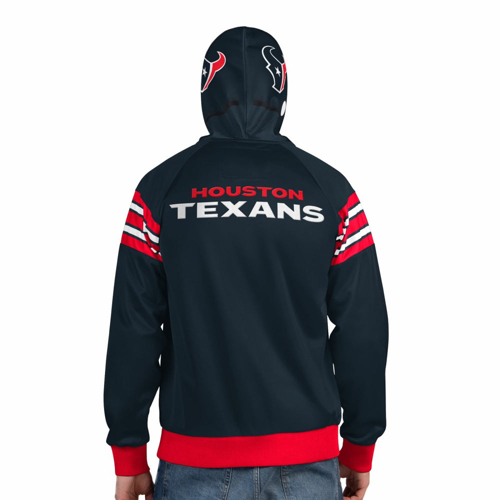 Houston Texans  Pro Player Helmet Full-Zip Hooded Track Jacket