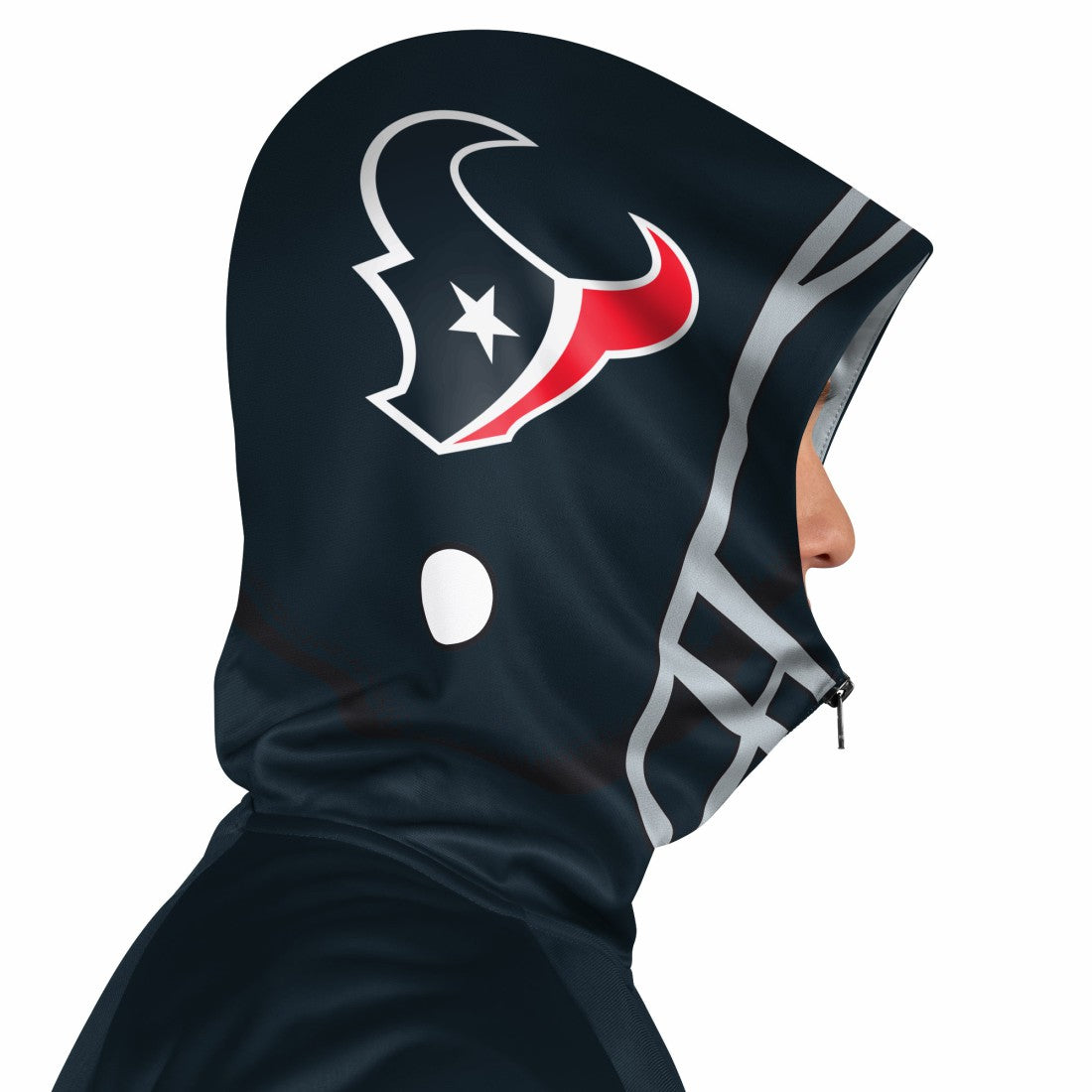 Houston Texans  Pro Player Helmet Full-Zip Hooded Track Jacket