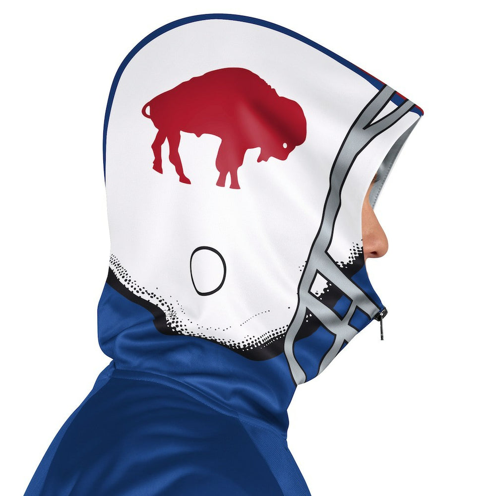 Buffalo Bills  Pro Player Retro Helmet Full-Zip Hooded Track Jacket
