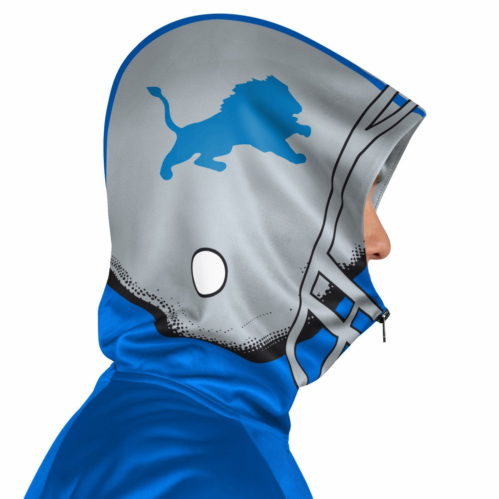 Detroit Lions  Pro Player Retro Helmet Full-Zip Hooded Track Jacket