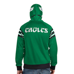 Philadelphia Eagles  Pro Player Retro Helmet Full-Zip Hooded Track Jacket
