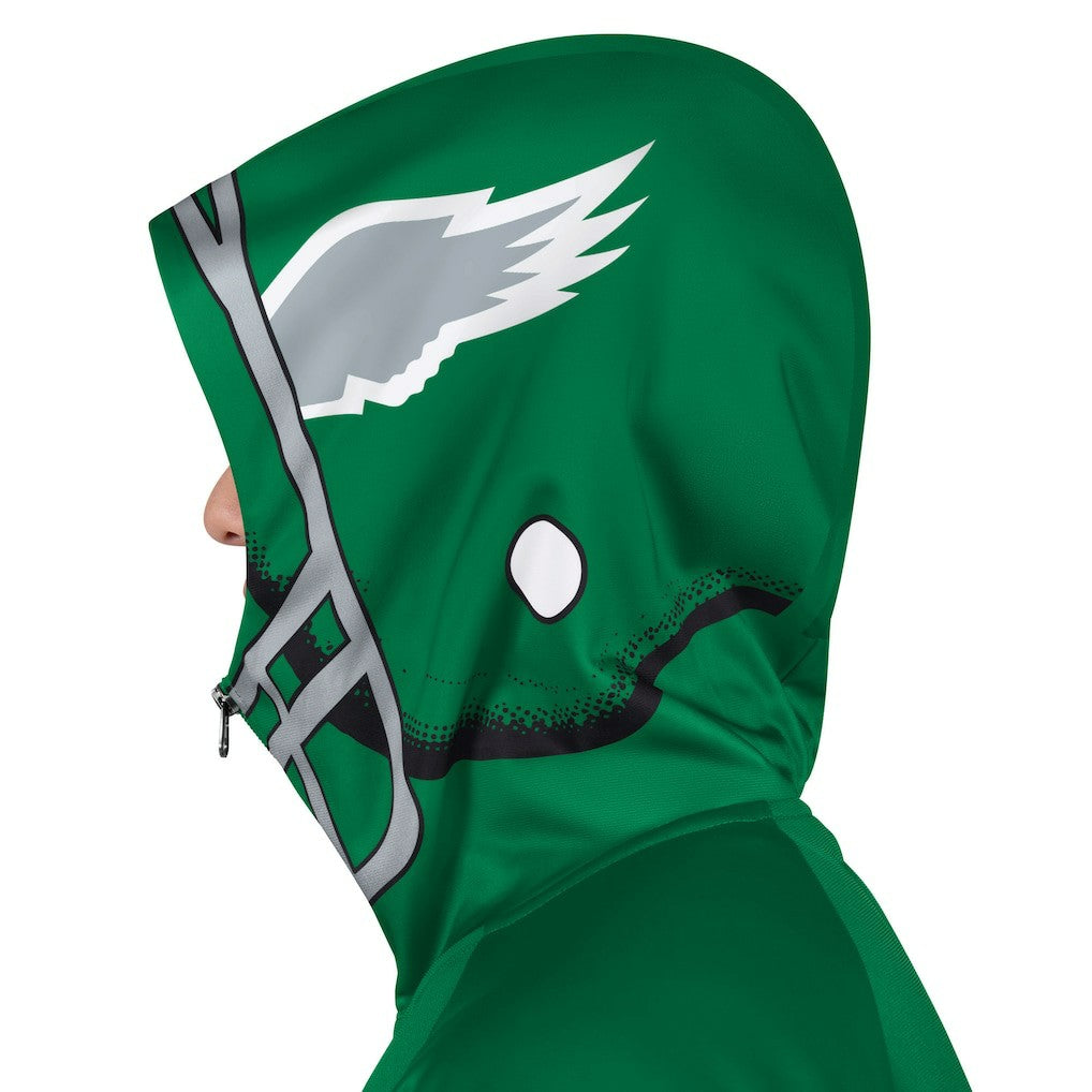 Philadelphia Eagles  Pro Player Retro Helmet Full-Zip Hooded Track Jacket
