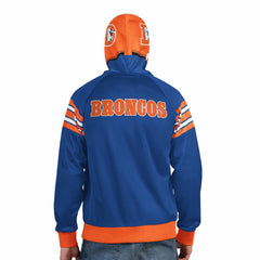 Denver Broncos  Pro Player Retro Helmet Full-Zip Hooded Track Jacket