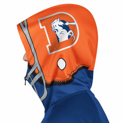 Denver Broncos  Pro Player Retro Helmet Full-Zip Hooded Track Jacket