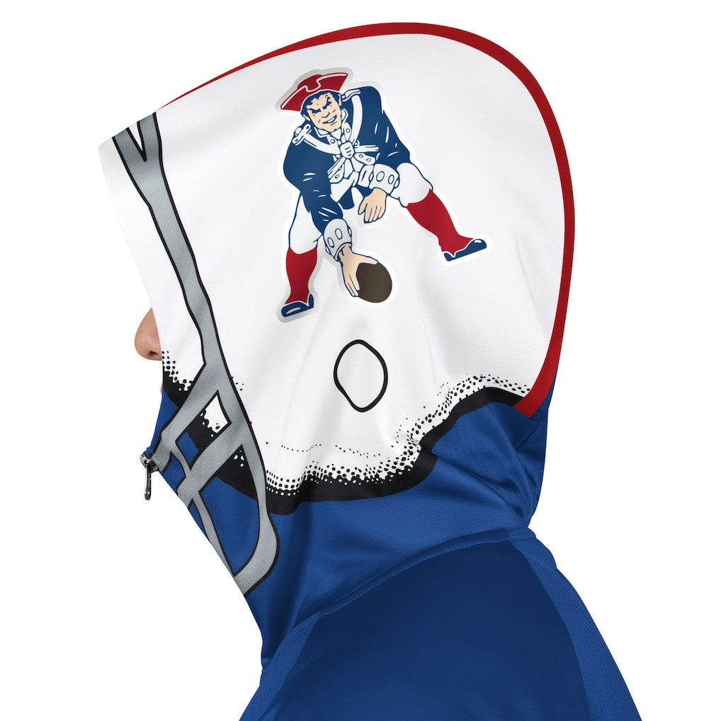 New England Patriots  Pro Player Retro Helmet Full-Zip Hooded Track Jacket