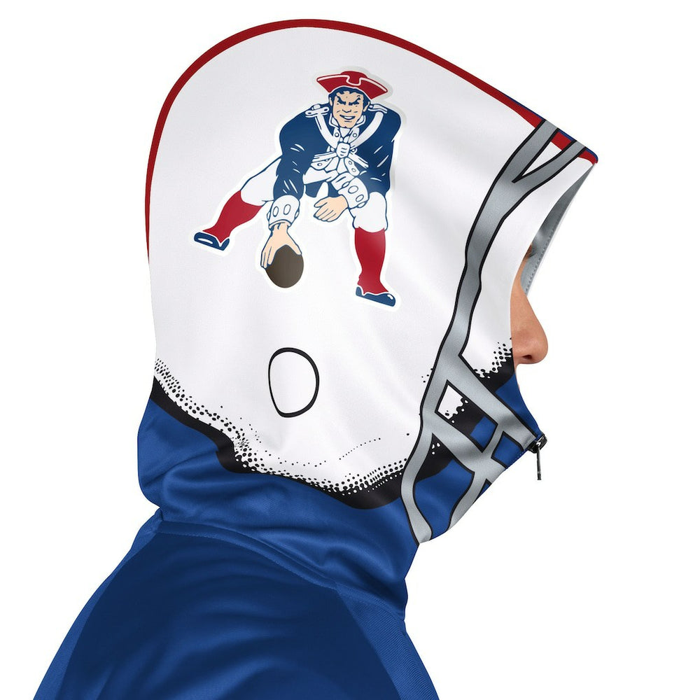 New England Patriots  Pro Player Retro Helmet Full-Zip Hooded Track Jacket