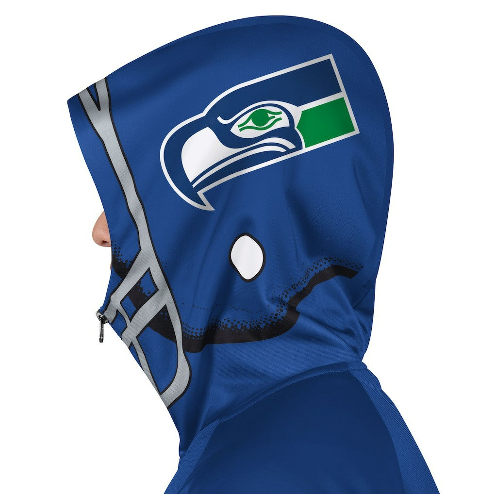 Seattle Seahawks  Pro Player Retro Helmet Full-Zip Hooded Track Jacket