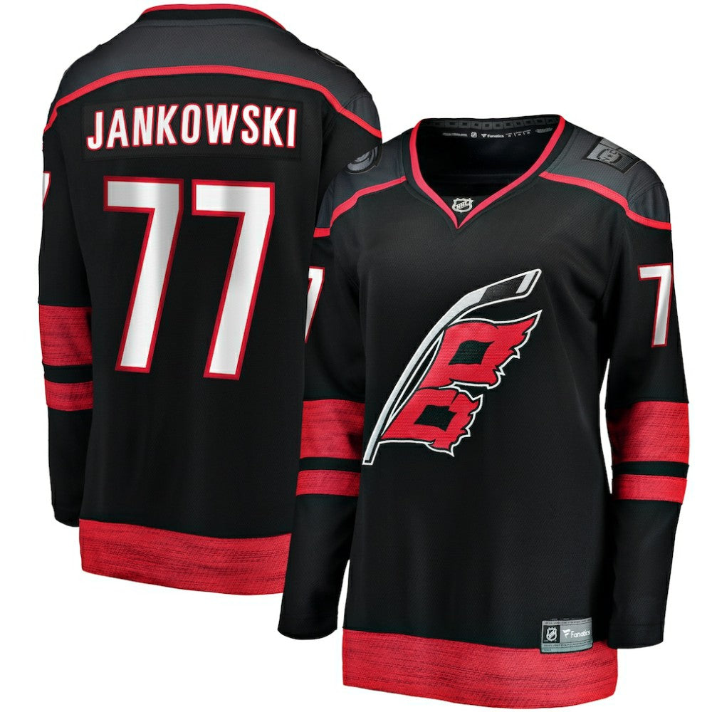 Mark Jankowski Carolina Hurricanes Fanatics Women's Home Breakaway Player Jersey Sale