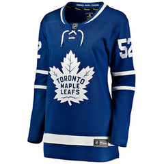 Reese Johnson Toronto Maple Leafs Fanatics Women's Home Breakaway Player Jersey Sale