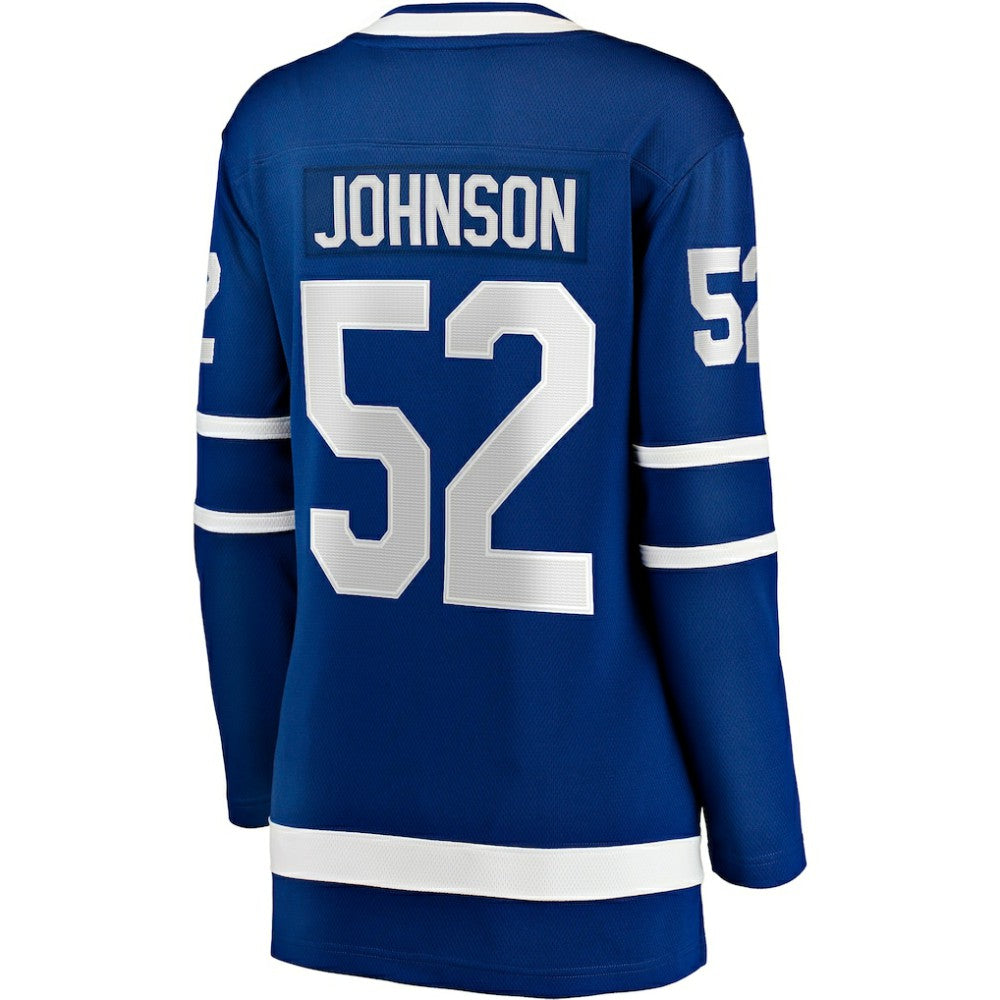 Reese Johnson Toronto Maple Leafs Fanatics Women's Home Breakaway Player Jersey Sale
