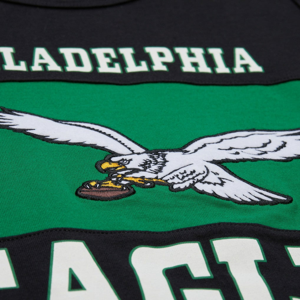 Philadelphia Eagles Mitchell & Ness Retro Colorblock Tank Top