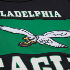 Philadelphia Eagles Mitchell & Ness Retro Colorblock Tank Top