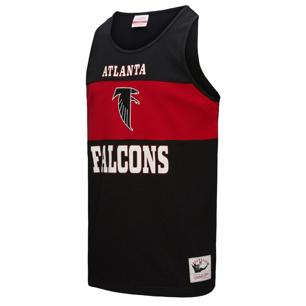 Atlanta Falcons Mitchell & Ness Retro Colorblock Tank Top