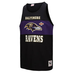 Baltimore Ravens Mitchell & Ness Retro Colorblock Tank Top
