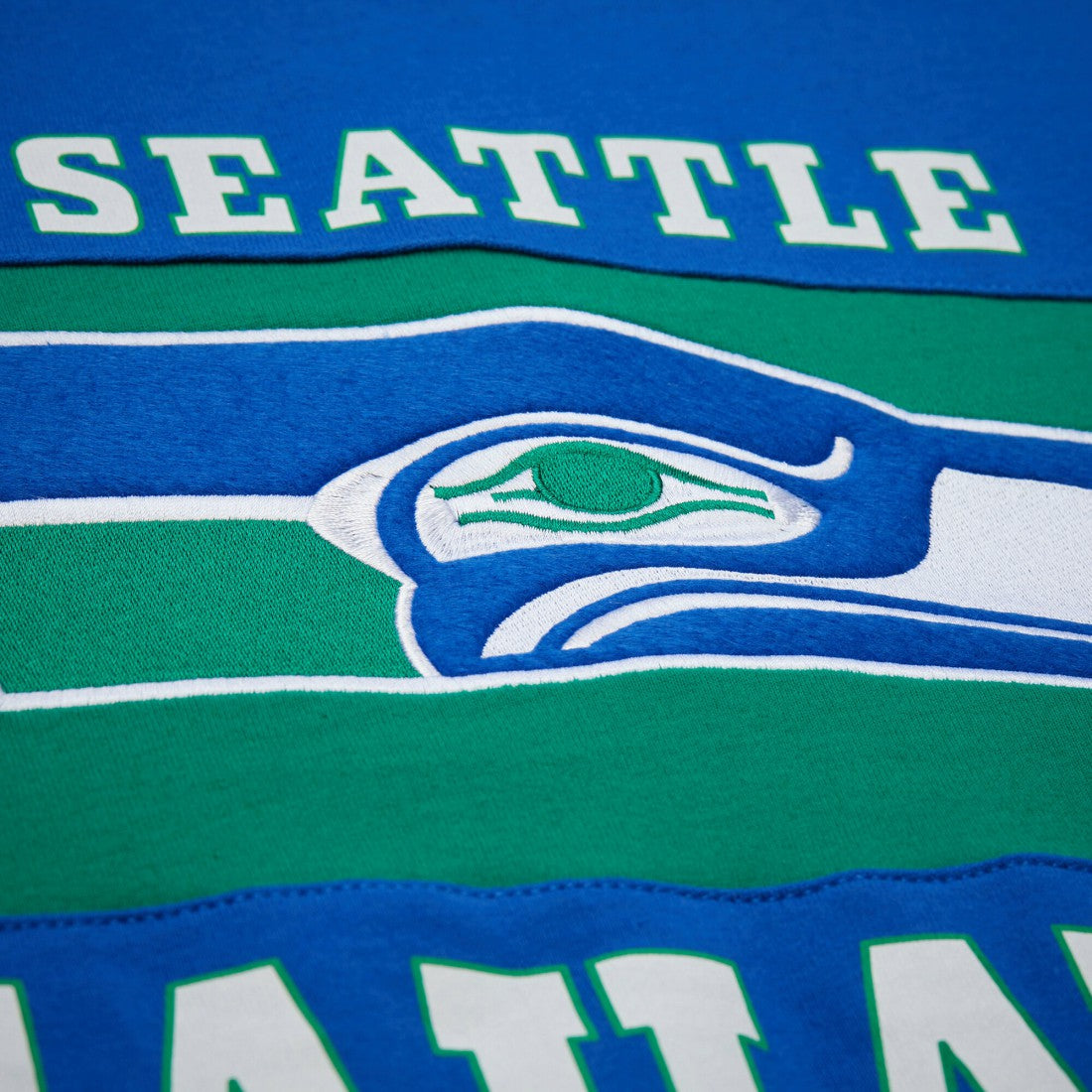 Seattle Seahawks Mitchell & Ness Retro Colorblock Tank Top