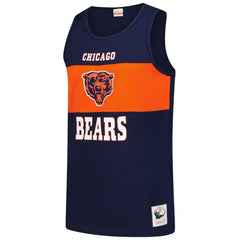 Chicago Bears Mitchell & Ness Retro Colorblock Tank Top