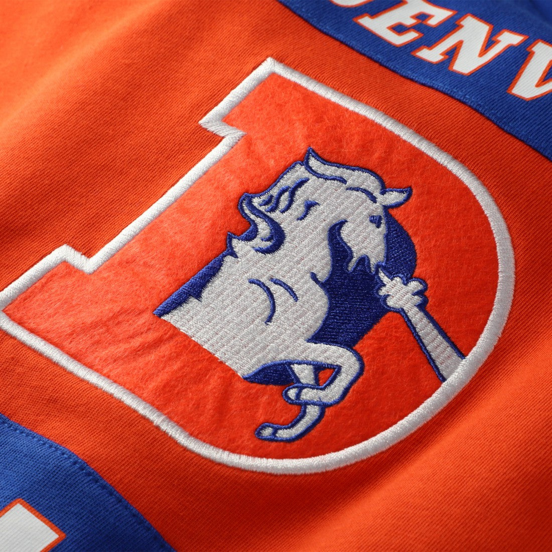 Denver Broncos Mitchell & Ness Retro Colorblock Tank Top