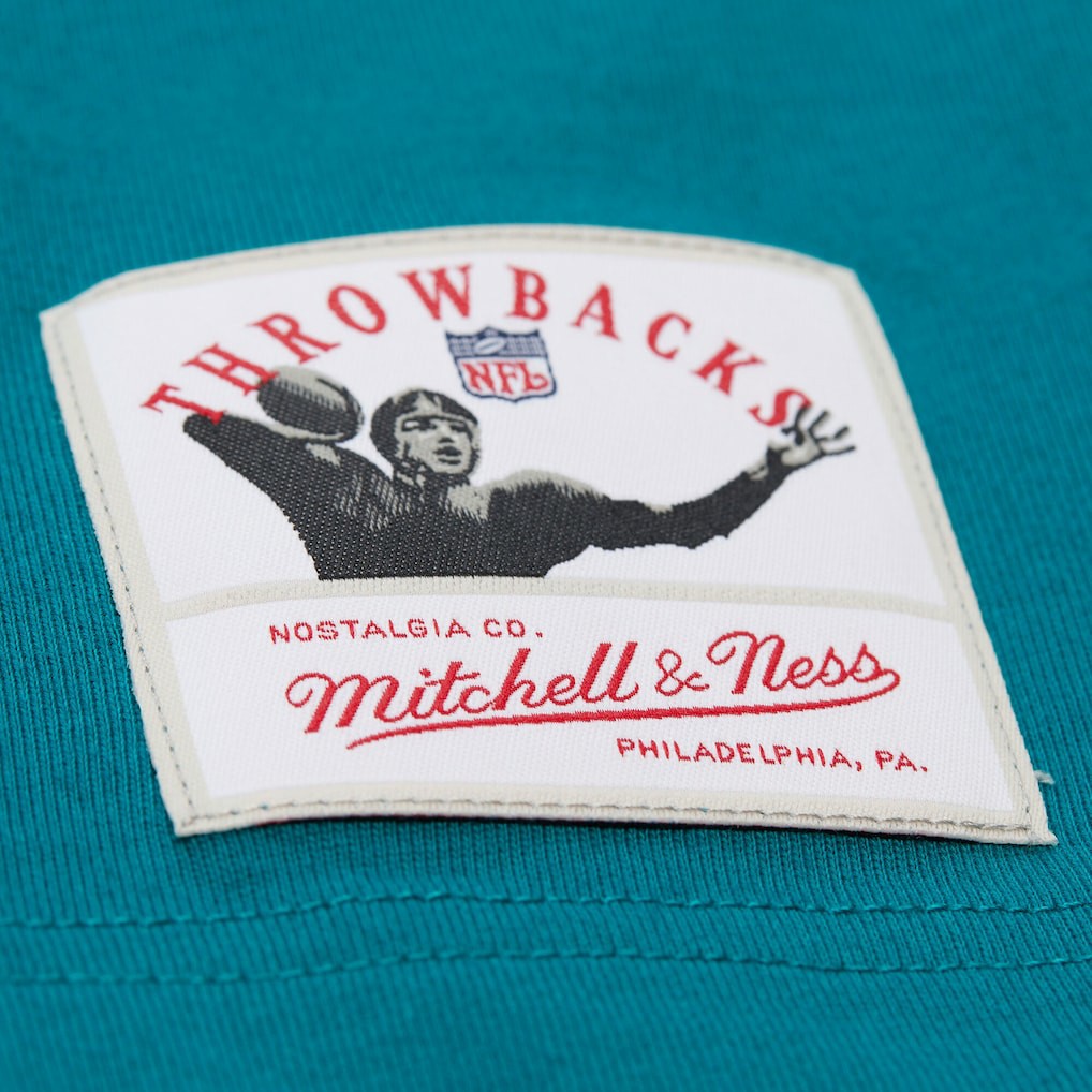 Miami Dolphins Mitchell & Ness Retro Colorblock Tank Top