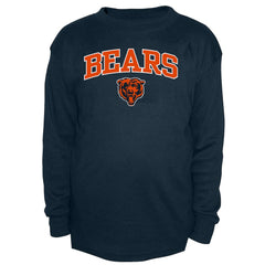 Chicago Bears Fanatics Big & Tall Thermal Long Sleeve Crew Neck T-Shirt