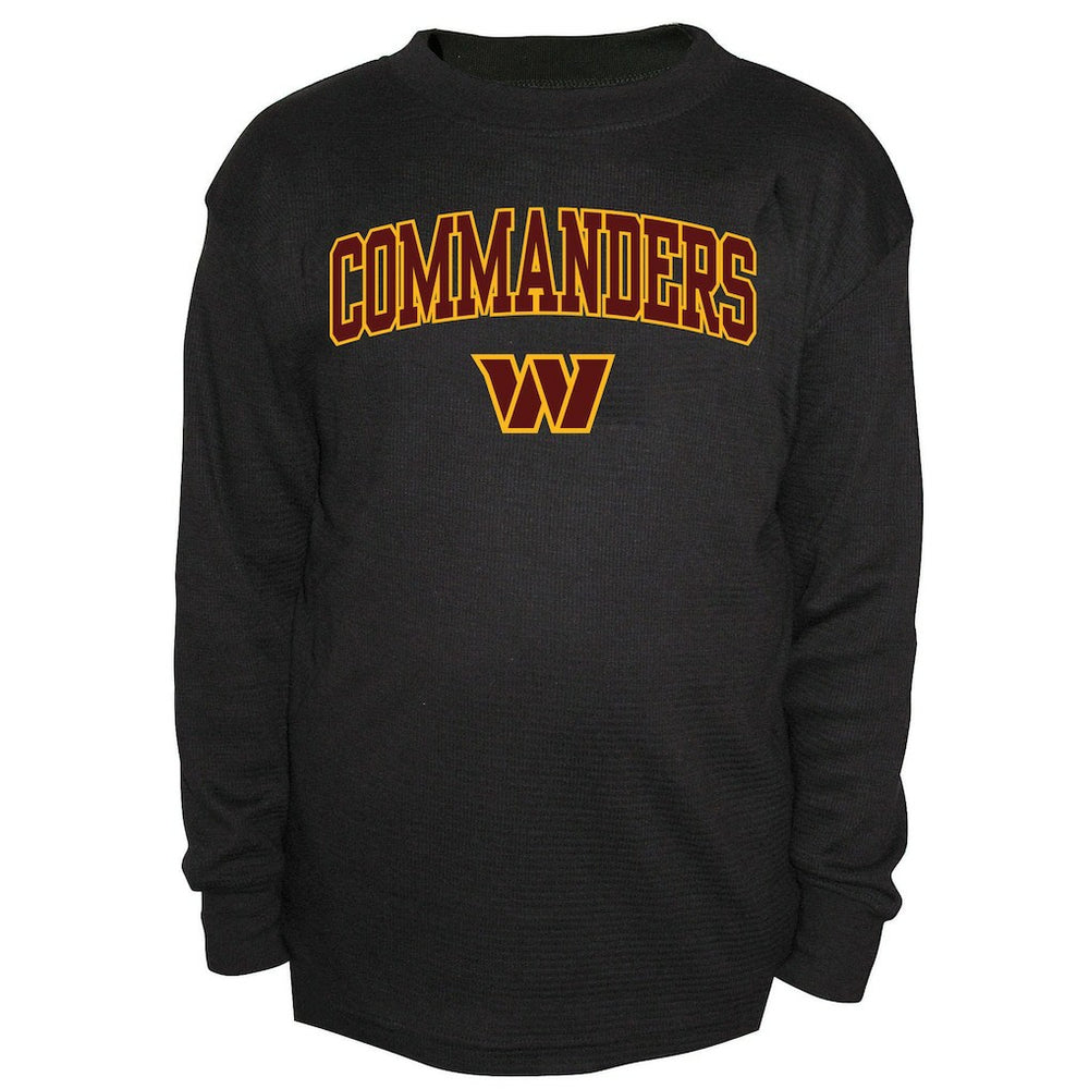 Washington Commanders Fanatics Big & Tall Thermal Long Sleeve Crew Neck T-Shirt