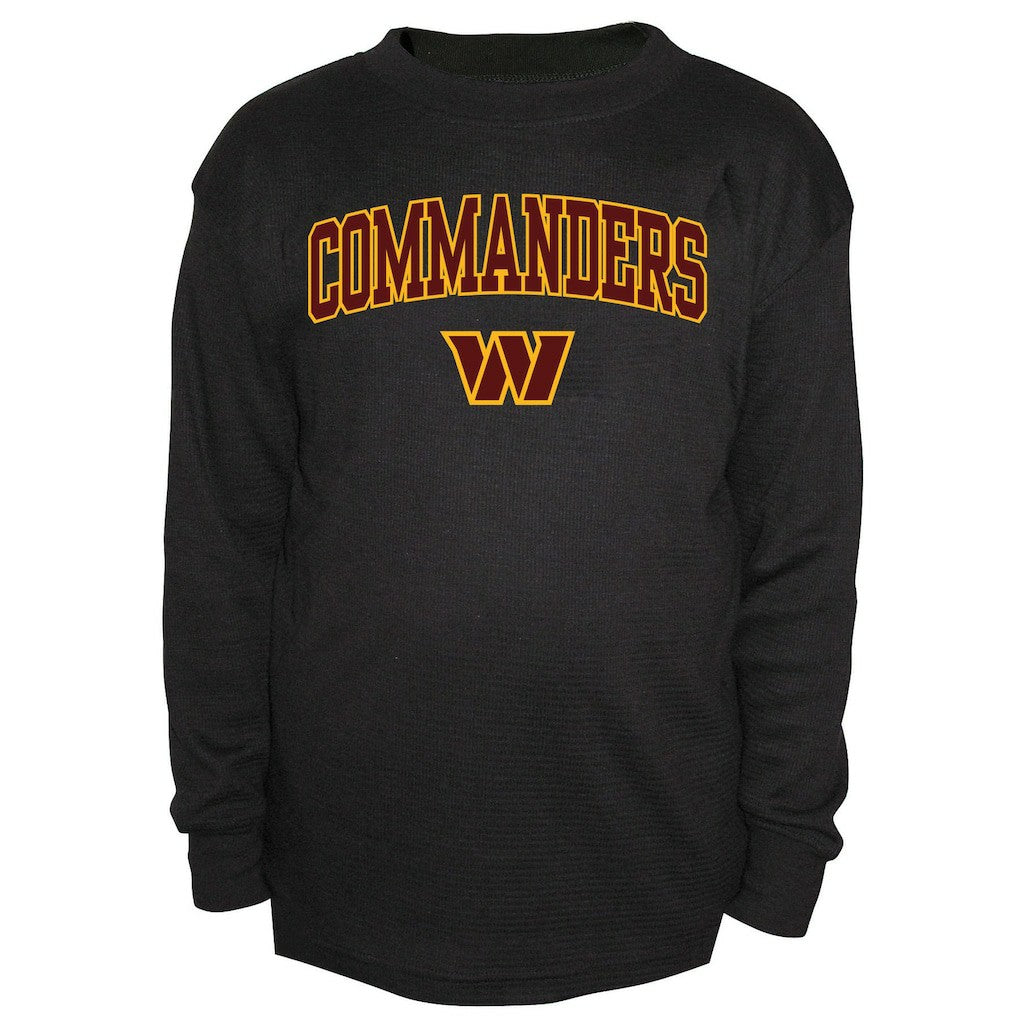 Washington Commanders Fanatics Big & Tall Thermal Long Sleeve Crew Neck T-Shirt