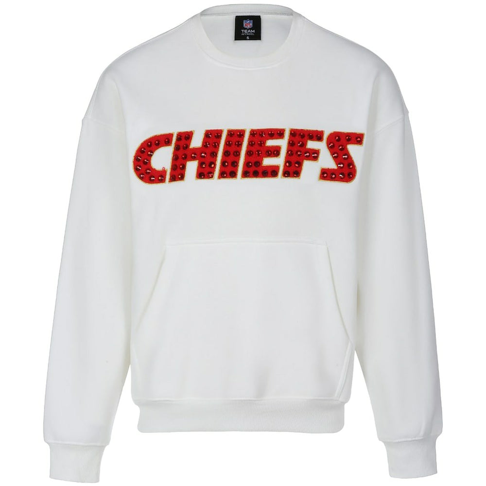 Kansas City Chiefs  Cuce Women's Chenille Jeweled Sweatshirt