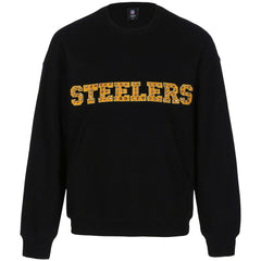 Pittsburgh Steelers  Cuce Women's Chenille Jeweled Sweatshirt