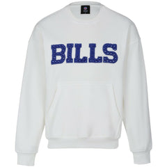 Buffalo Bills  Cuce Women's Chenille Jeweled Sweatshirt