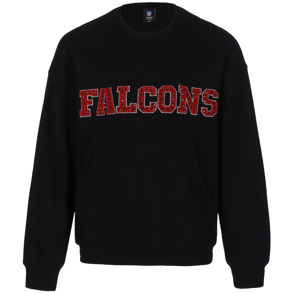 Atlanta Falcons  Cuce Women's Chenille Jeweled Sweatshirt
