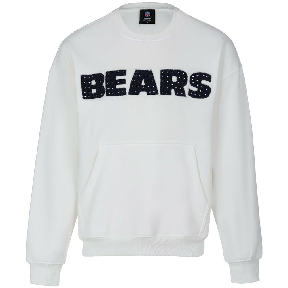 Chicago Bears  Cuce Women's Chenille Jeweled Sweatshirt