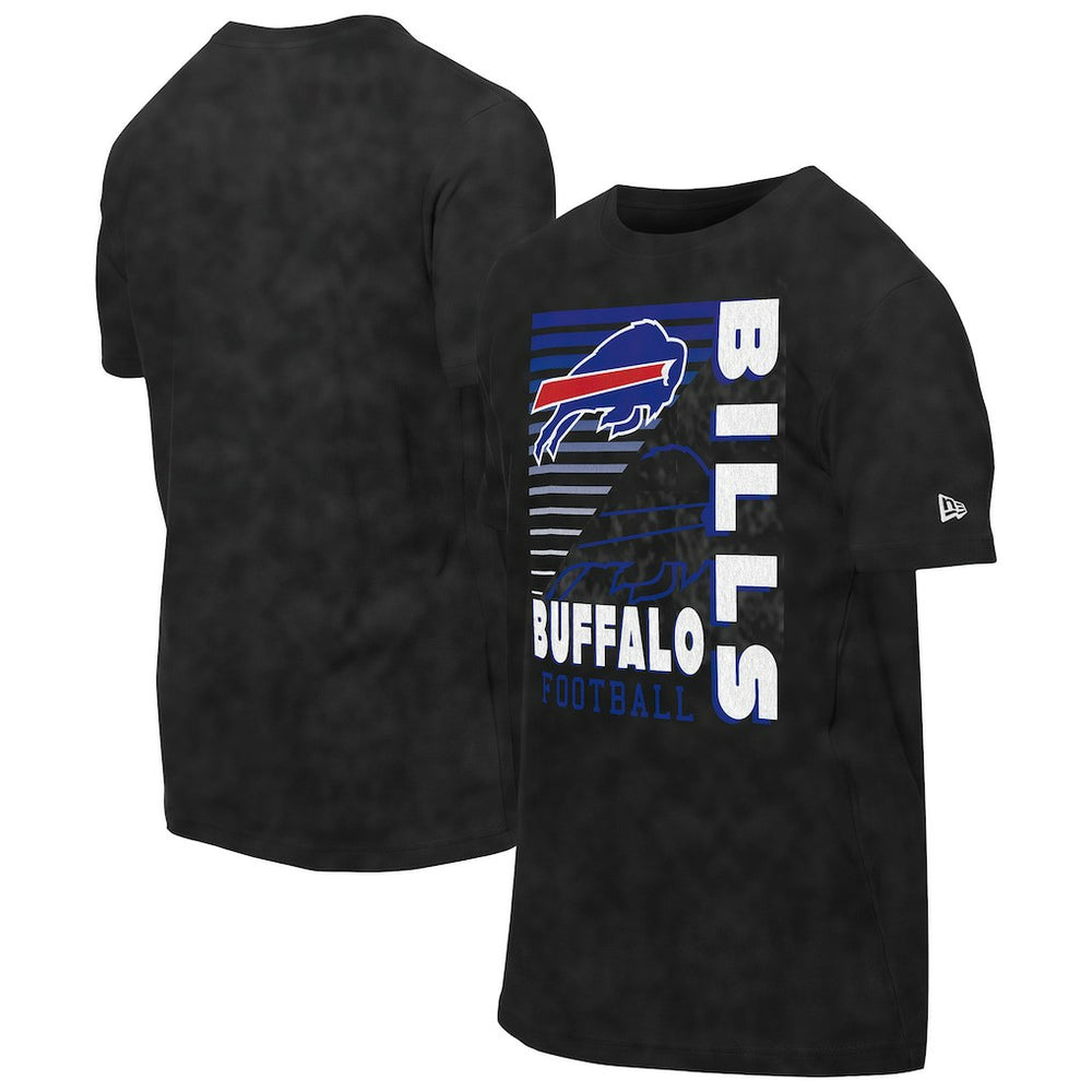 Buffalo Bills New Era Retro Logo Enzyme Washed Oversized T-Shirt