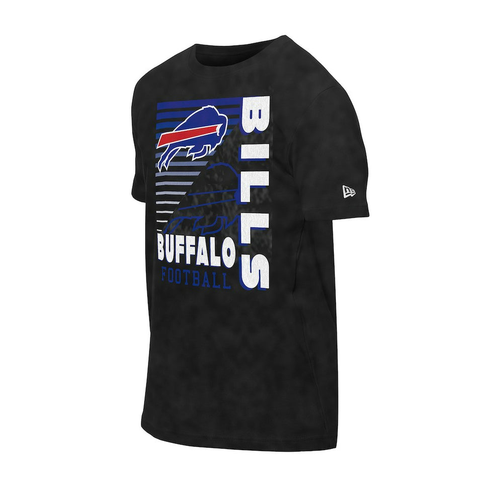 Buffalo Bills New Era Retro Logo Enzyme Washed Oversized T-Shirt