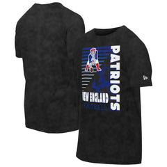 New England Patriots New Era Retro Logo Enzyme Washed Oversized T-Shirt