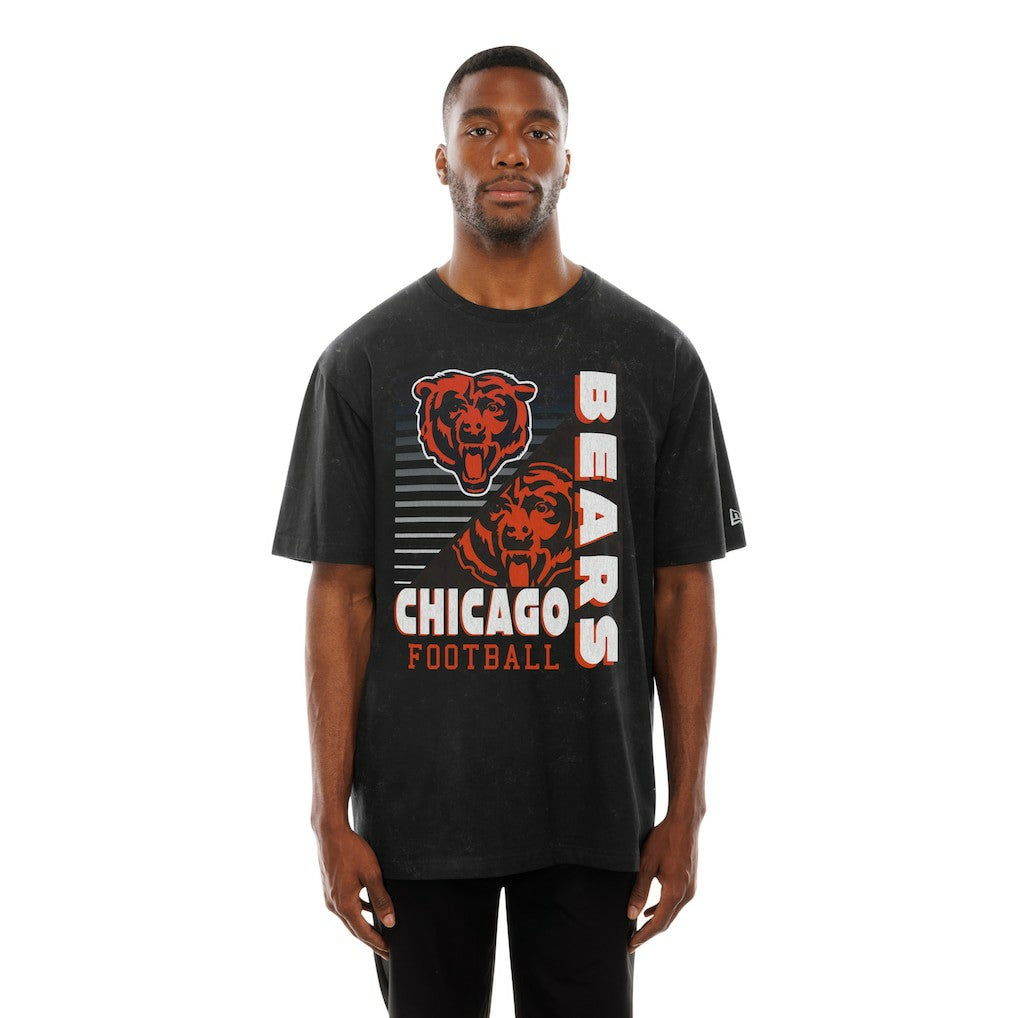 Chicago Bears New Era Enzyme Washed Oversized T-Shirt