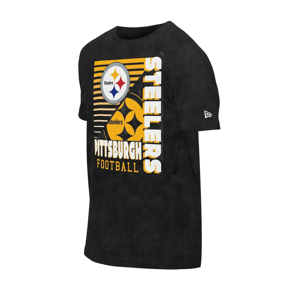 Pittsburgh Steelers New Era Enzyme Washed Oversized T-Shirt