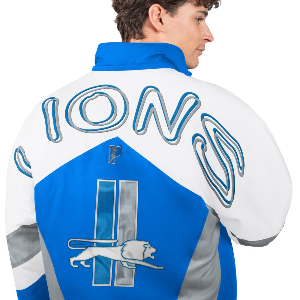 Detroit Lions  Pro Player Shoulder To Shoulder Polyfill Full-Zip Hooded Jacket