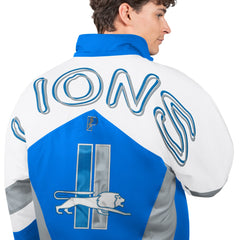 Detroit Lions  Pro Player Shoulder To Shoulder Polyfill Full-Zip Hooded Jacket