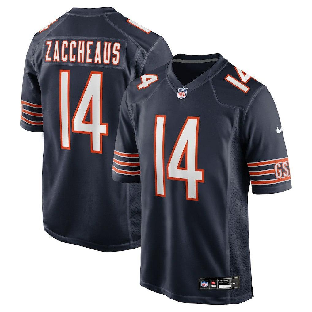 Chicago Bears Nike Olamide Zaccheaus  Team Game Jersey