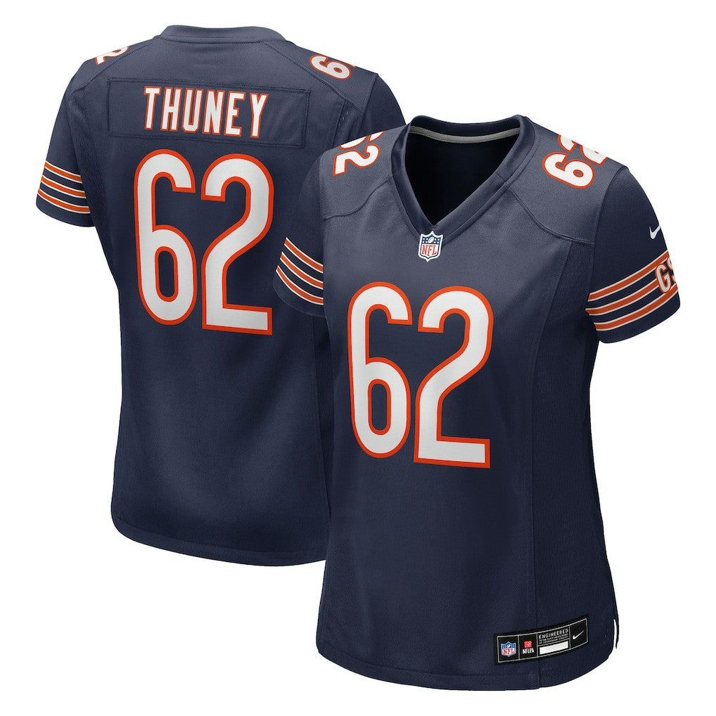 Chicago Bears Nike Joe Thuney  Women's Team Game Jersey