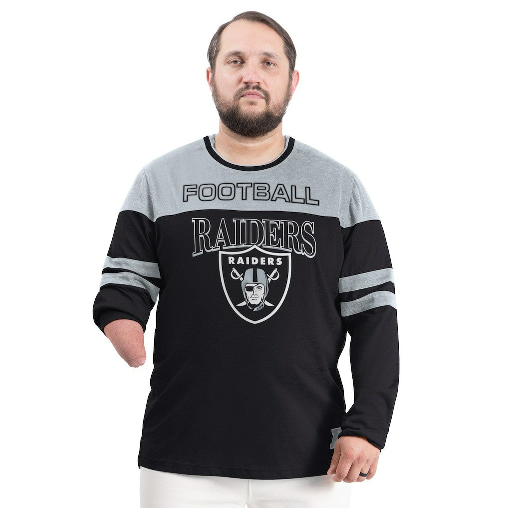 Las Vegas Raiders  G-III Sports by Carl Banks Adaptive Outlast Long Sleeve T-Shirt