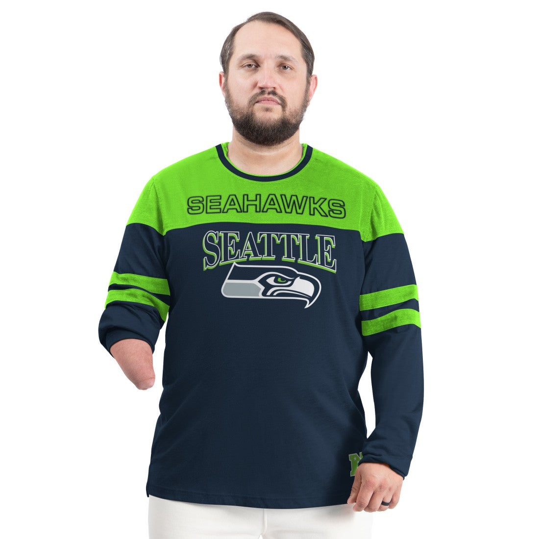 Seattle Seahawks  G-III Sports by Carl Banks Adaptive Outlast Long Sleeve T-Shirt
