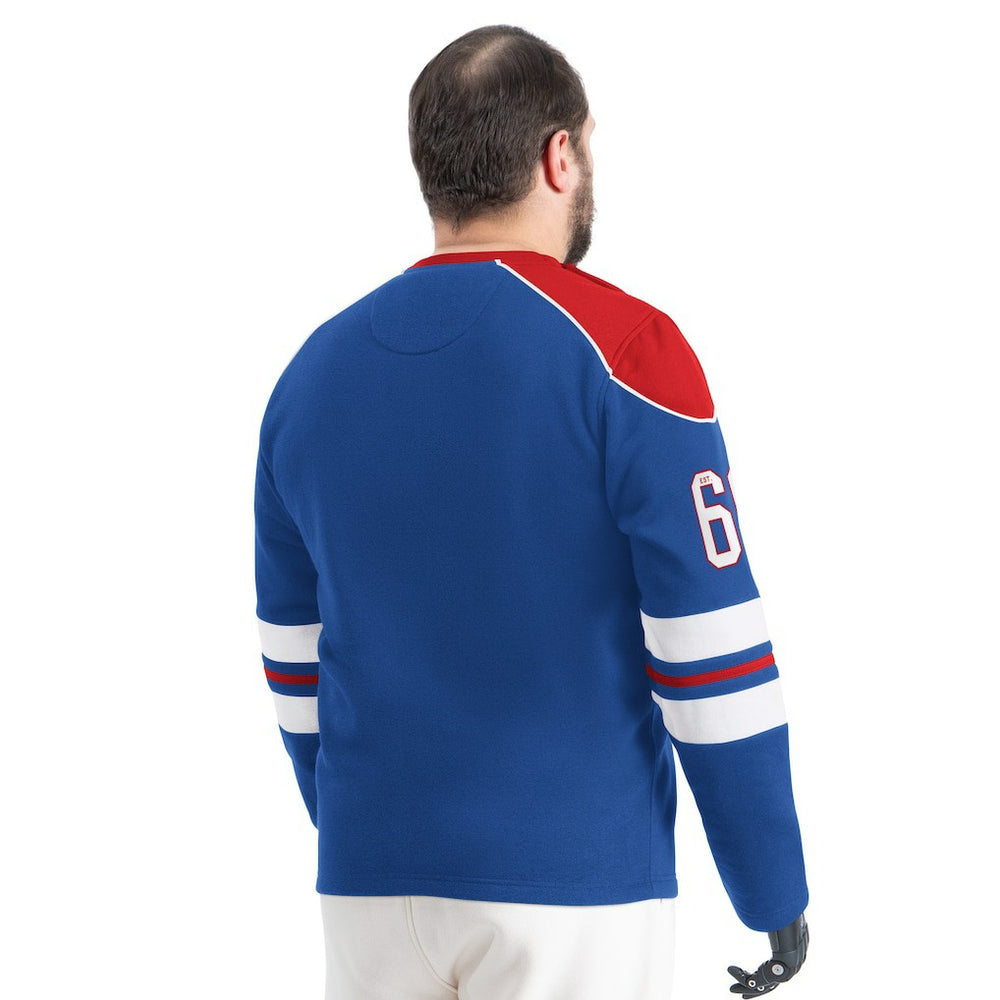 Buffalo Bills  G-III Sports by Carl Banks Adaptive Lord Stanley Crewneck Sweatshirt