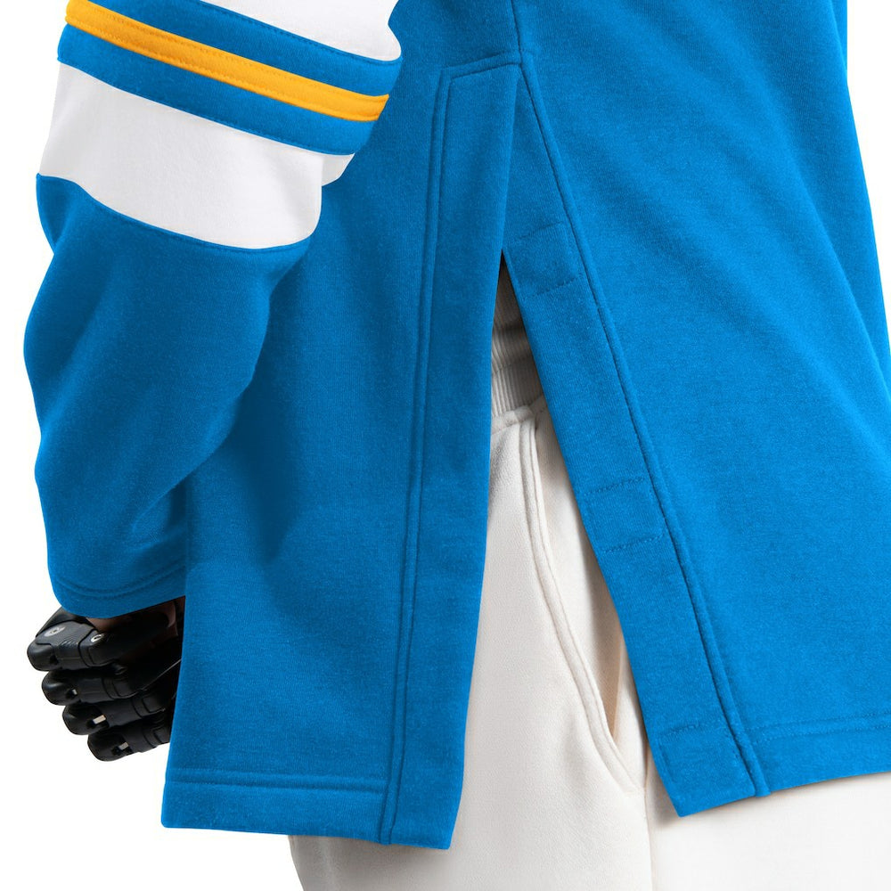 Los Angeles Chargers  G-III Sports by Carl Banks Adaptive Lord Stanley Crewneck Sweatshirt