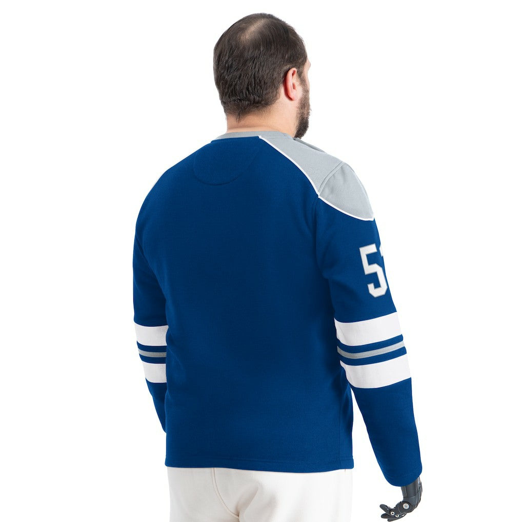 Indianapolis Colts  G-III Sports by Carl Banks Adaptive Lord Stanley Crewneck Sweatshirt